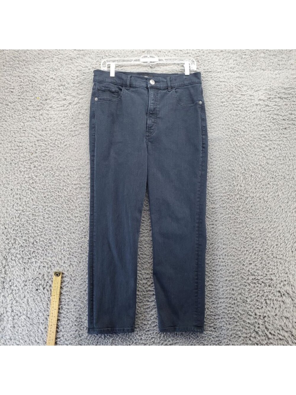 Express Jeans Womens 12R Blue Mom Super High Rise Cotton Blend *Read*